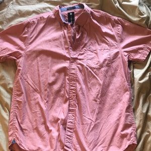 Billabong Red Button Down